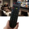 Remote Control For Tvip & Tvip-S IPTV Linux Multimedia Player Boxes (Black) TVip Remote Control