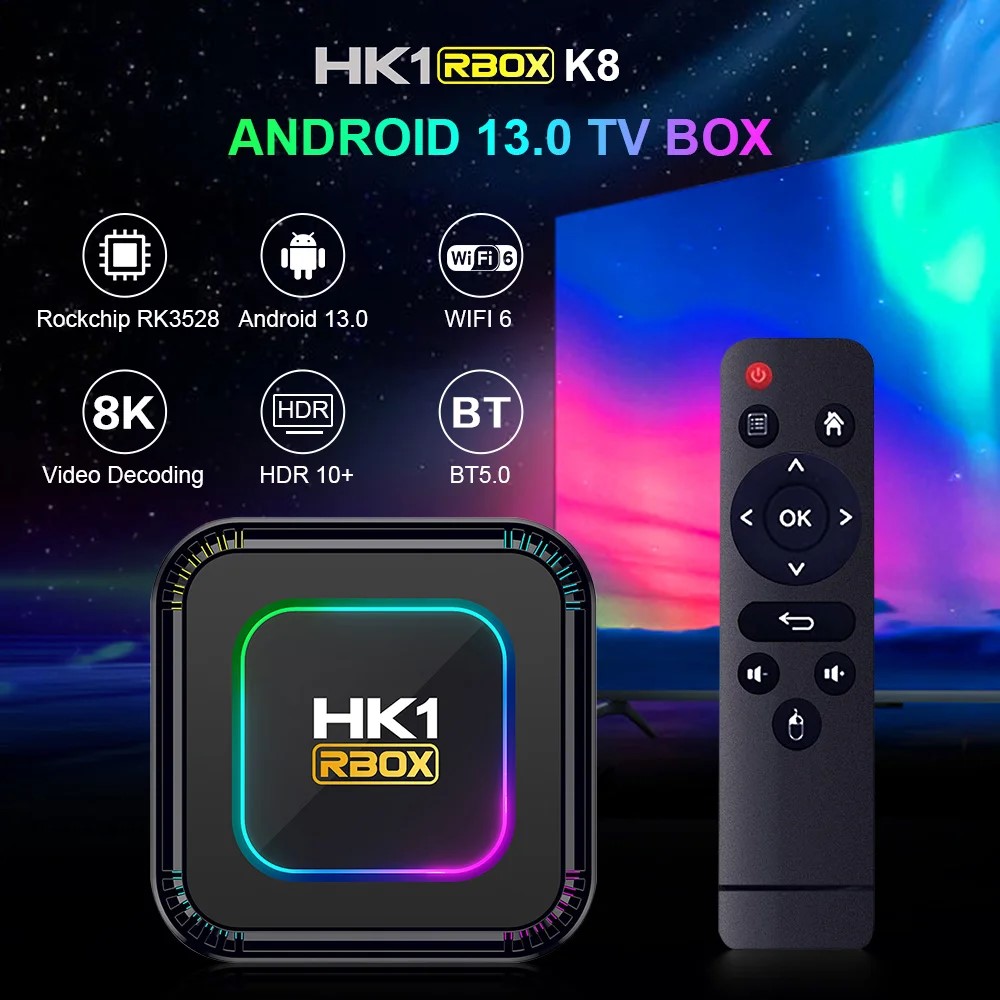 HAKO Pro Netflix Google Certified TV Box Android 11 Amlogic S905Y4  Androidtv 11.0 ATV Media Player AV1 4K 2.4G&5G Dual Wifi