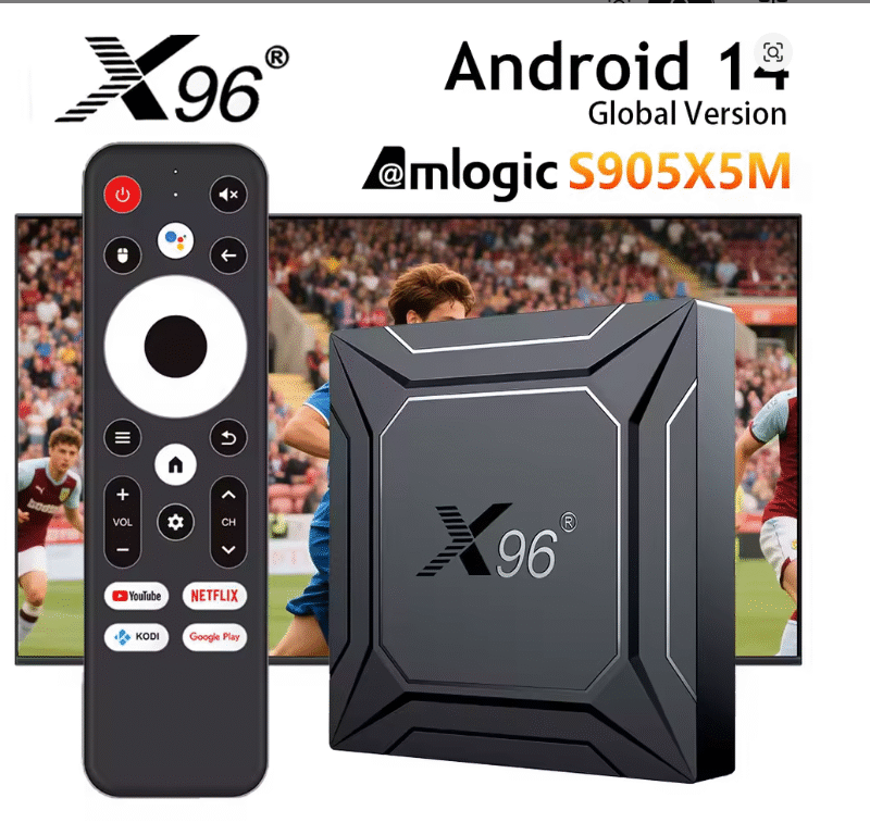 X96 M200 Android 14 Smart TV BOX Amlogic S905X5M 4GB 64GB AV1 AI-SR 4K 2.4G/5G Dual WIFI 1000M Set Top Box Media Player