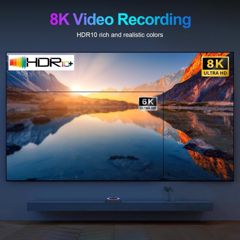 TV Box X88Pro Android 13.0 - 4GB RAM 64GB ROM, Quad Core 64bit, BT5.0, WiFi6, 8K Ultra HD Resolution Tv Box on Rockchip RK3528 SoC - Image 9
